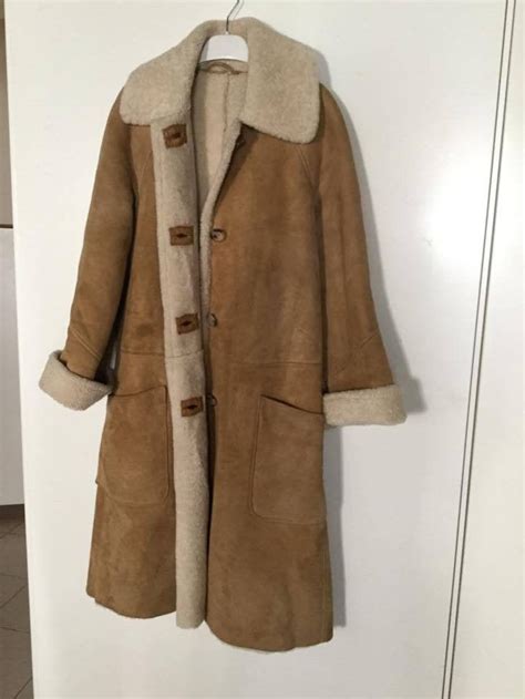 Ruffo Vintage Women Shearling 3/4 Jacket 